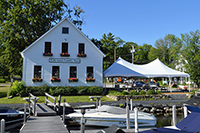 Sunapee Harbor, NH - Wild Goose Country Store from the Harbor